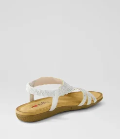 Women I LOVE BILLY Flats|Sandals-FOSSIO IL SILVER MULTI
