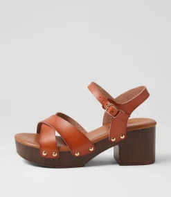 Women I LOVE BILLY Heels|Sandals-Frossie Tan Sandals