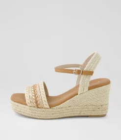 Women I LOVE BILLY Espadrilles|Heels-Galline Natural Multi Sandals