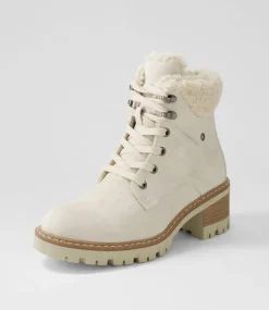 Women I LOVE BILLY Boots-Gaspish Stone Nubuck Pu Ankle Boots