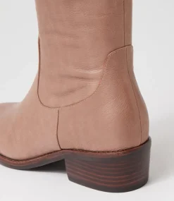Women DIANA FERRARI Boots-GIDDY DF LT CHOC LEATHER