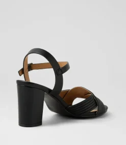 Women I LOVE BILLY Heels|Sandals-Gilda Black Sandals