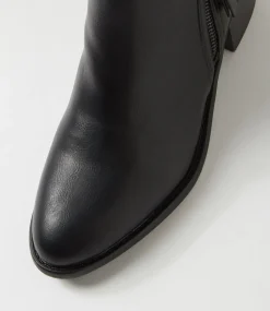 Women I LOVE BILLY Boots-Gishal Black Ankle Boots
