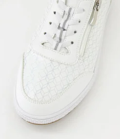 Women I LOVE BILLY Sneakers-Glampie White Microsuede Sneakers