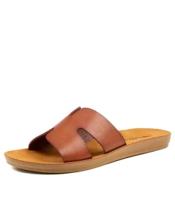 Women I LOVE BILLY Slides|Flats-GLORI SCOTCH SMOOTH