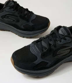 SKECHERS Sneakers|Casuals-Go Run Consistent 2 Black Charcoal Suede Sneakers