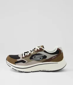 SKECHERS Sneakers|Casuals-Go Run Consistent 2 Brown Black Suede Sneakers