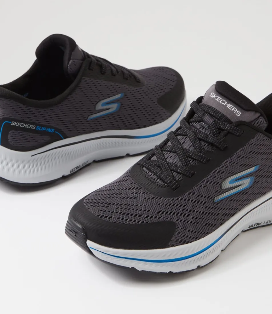SKECHERS Sneakers-Go Run Consistent 2 Charcoal Black Mesh Sneakers