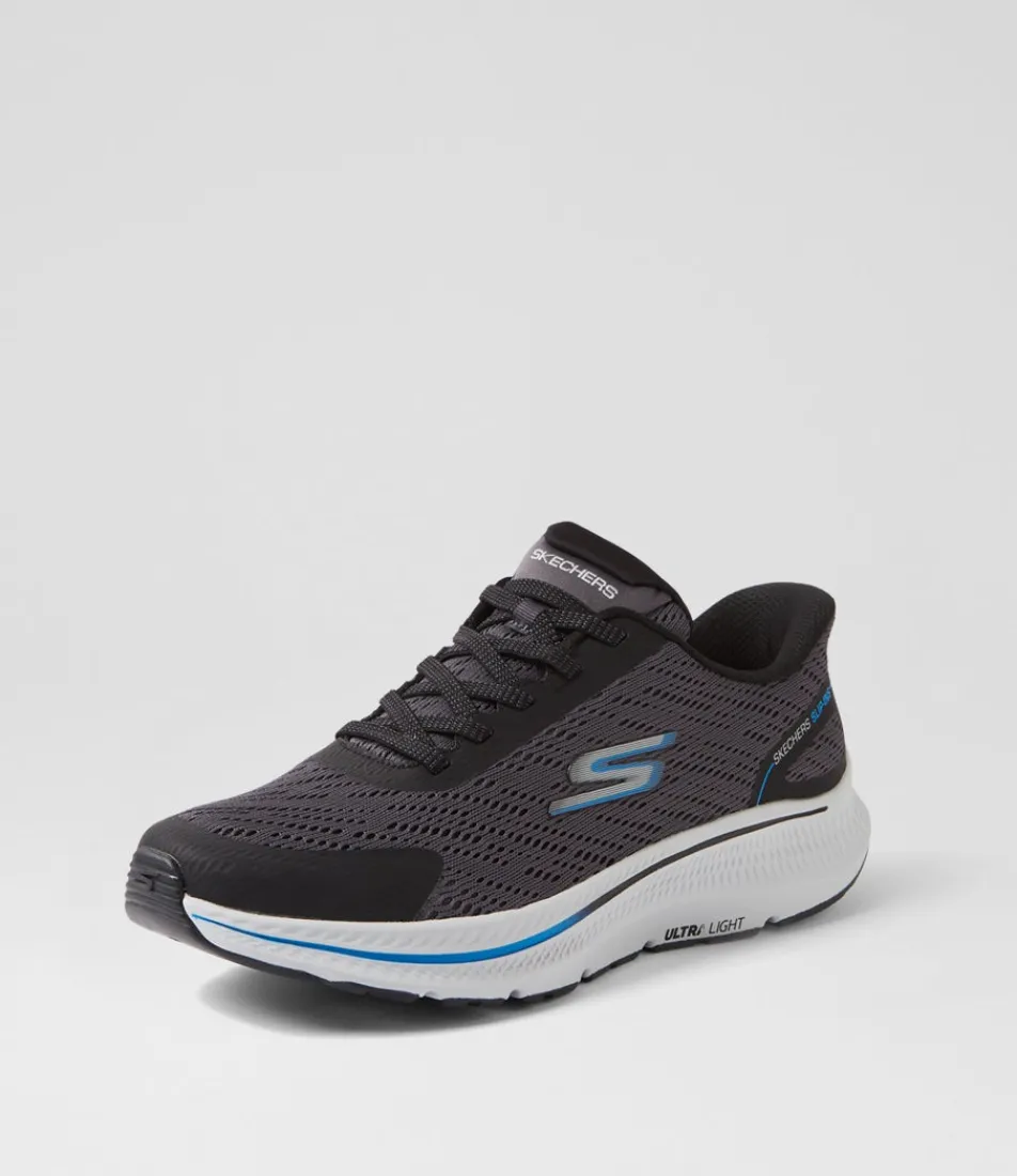 SKECHERS Sneakers-Go Run Consistent 2 Charcoal Black Mesh Sneakers