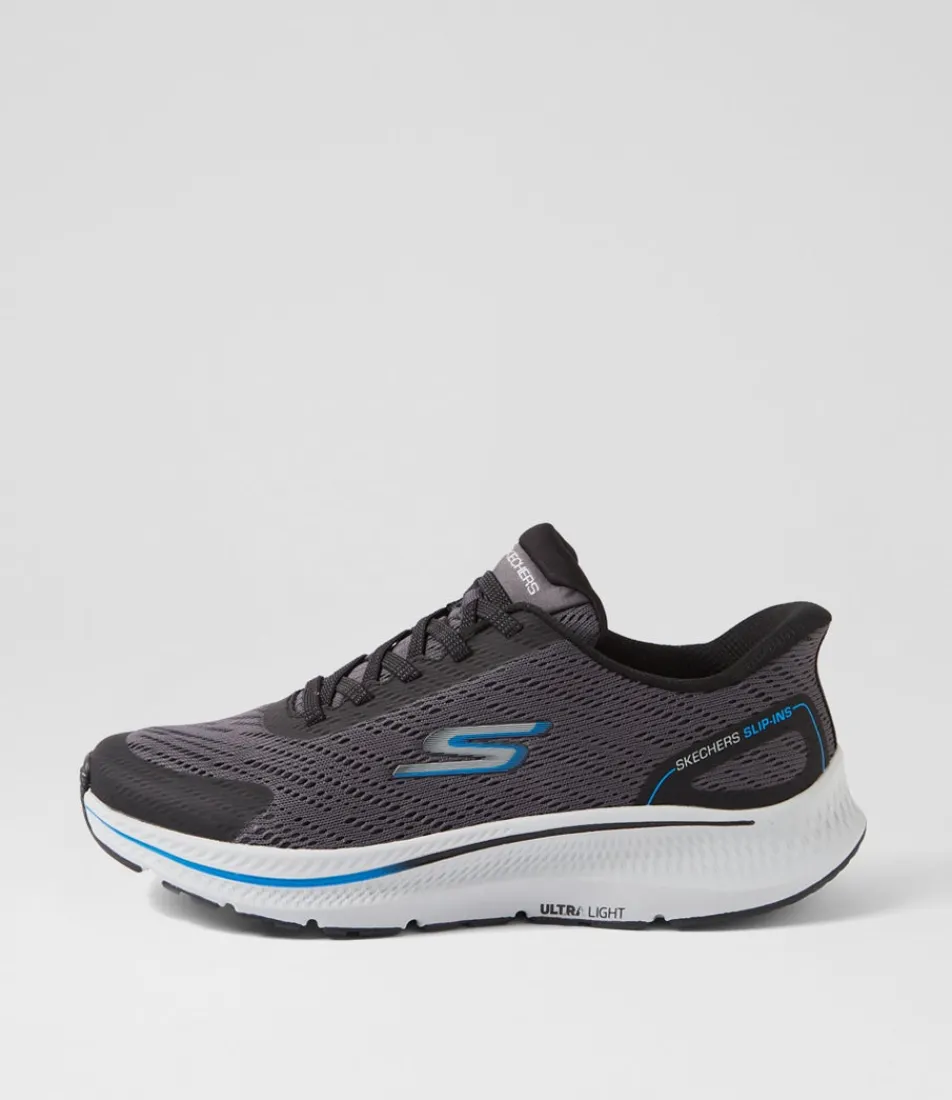 SKECHERS Sneakers-Go Run Consistent 2 Charcoal Black Mesh Sneakers