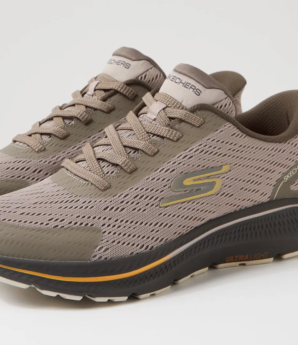 SKECHERS Sneakers-Go Run Consistent 2 Taupe Mesh Sneakers