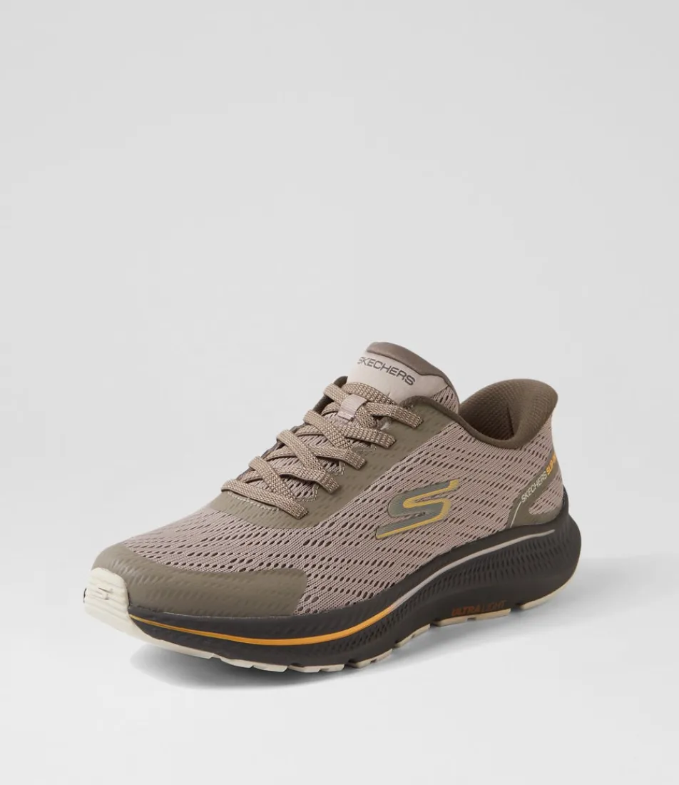 SKECHERS Sneakers-Go Run Consistent 2 Taupe Mesh Sneakers