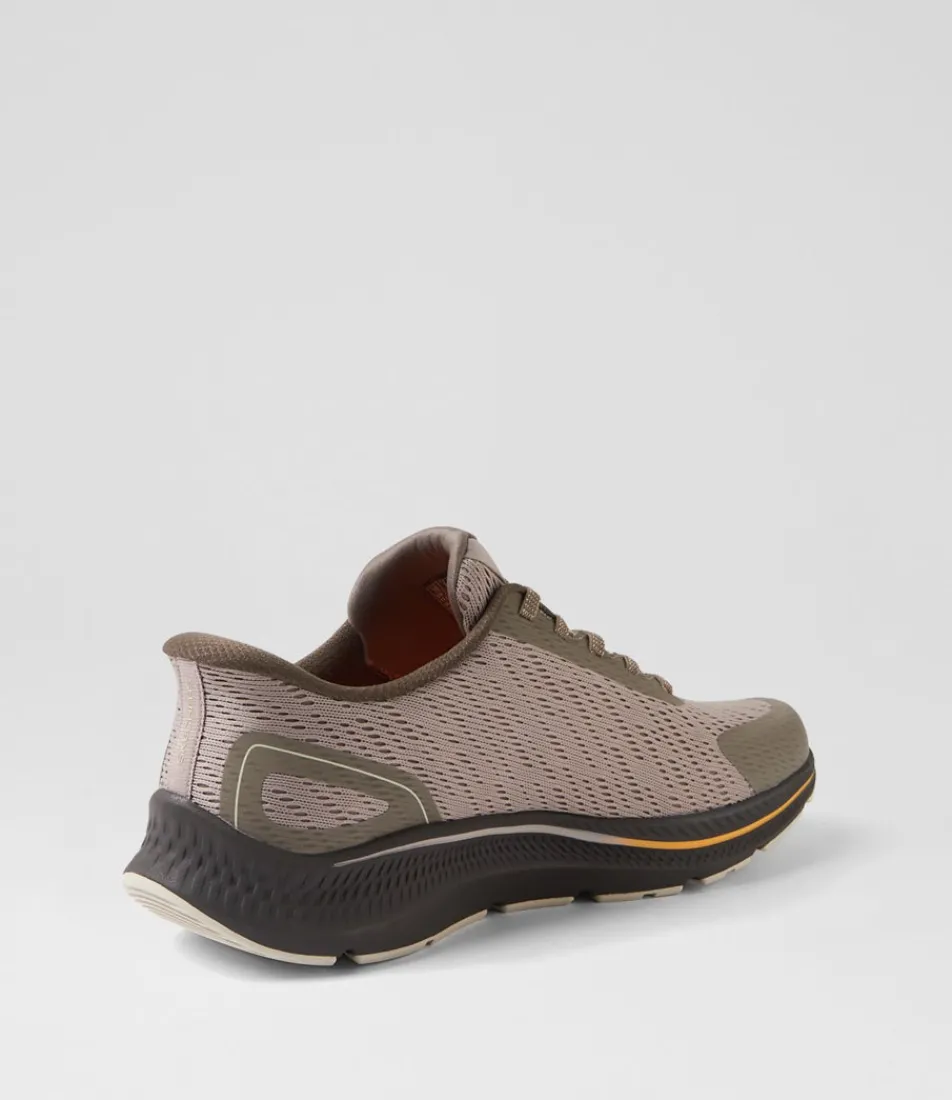 SKECHERS Sneakers-Go Run Consistent 2 Taupe Mesh Sneakers