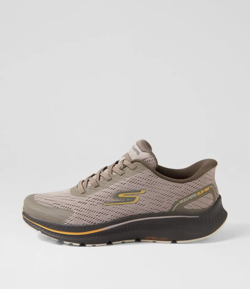 SKECHERS Sneakers-Go Run Consistent 2 Taupe Mesh Sneakers