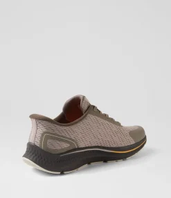 SKECHERS Sneakers-Go Run Consistent 2 Taupe Mesh Sneakers