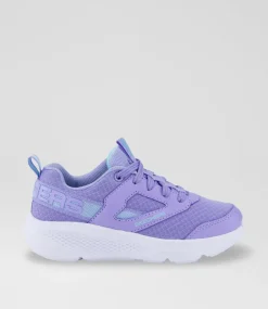 SKECHERS Sport School Shoes-Go Run Elevate Junior Lavender Sneakers