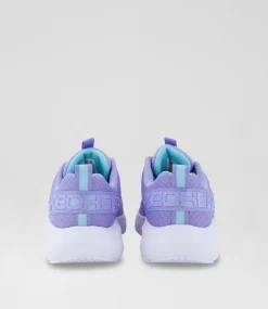 SKECHERS Sport School Shoes-Go Run Elevate Junior Lavender Sneakers