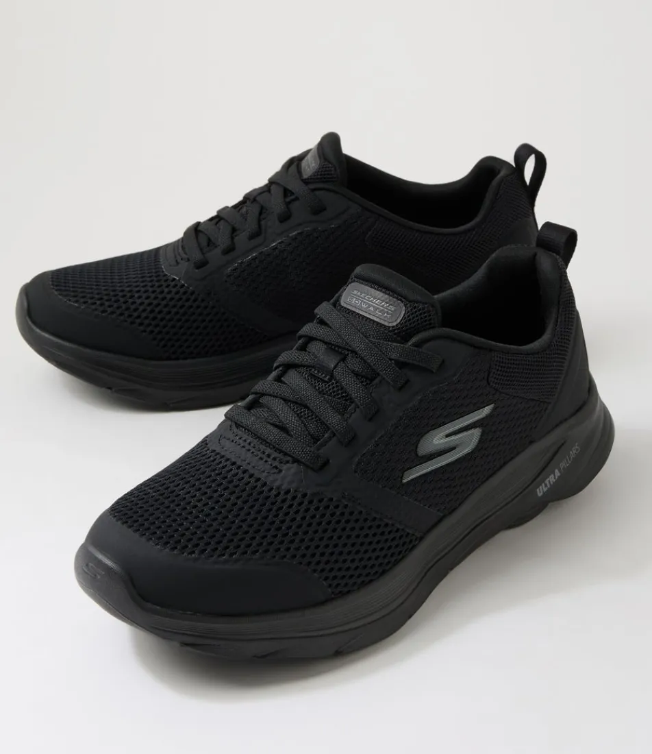 SKECHERS Sneakers-Go Walk 8 Bungee Black Fabric Sneakers