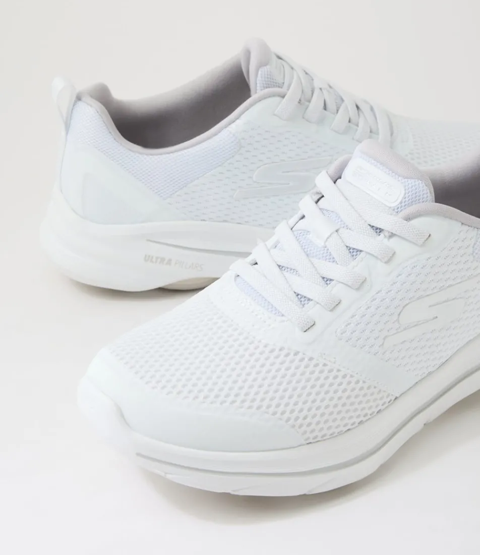 SKECHERS Sneakers-Go Walk 8 Bungee White Fabric Sneakers