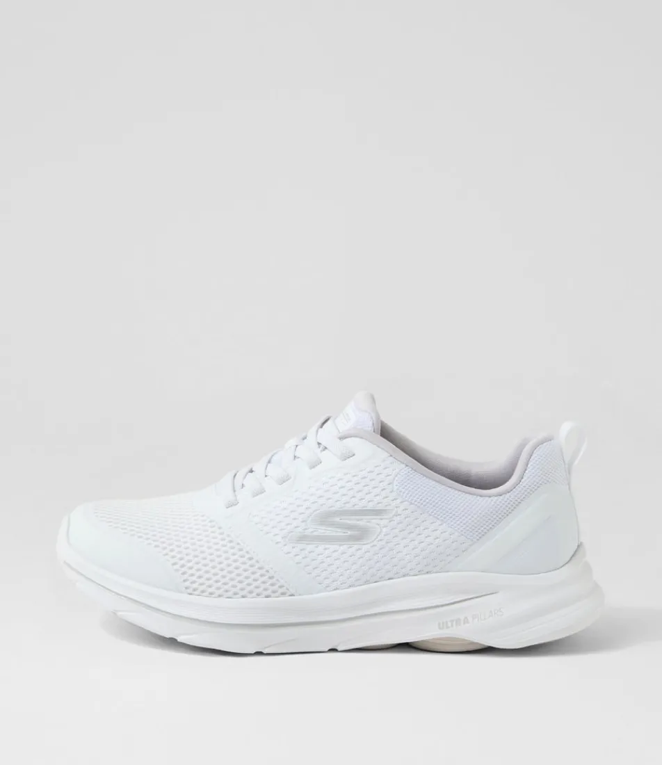 SKECHERS Sneakers-Go Walk 8 Bungee White Fabric Sneakers
