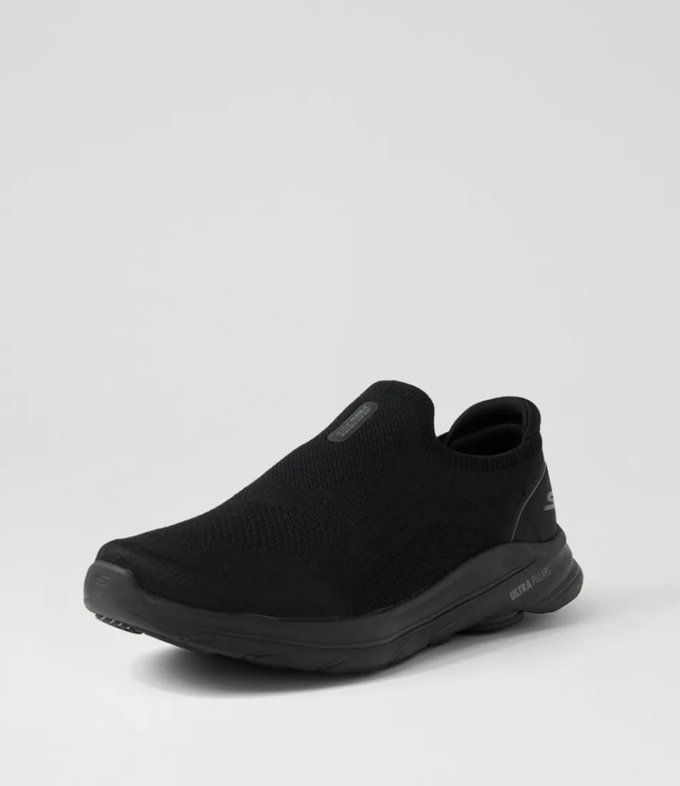 SKECHERS Sneakers-Go Walk 8 Slip On Black Knit Sneakers