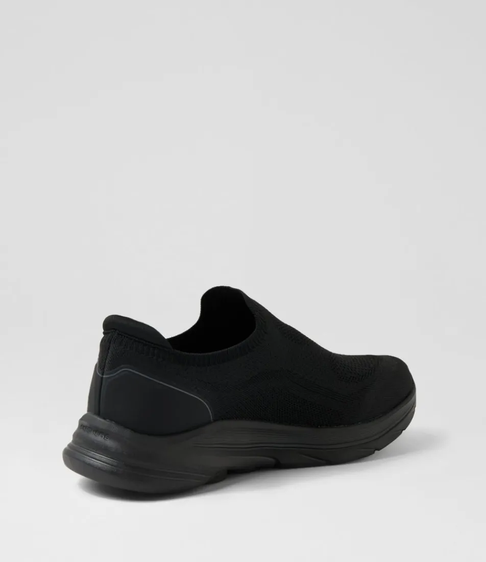 SKECHERS Sneakers-Go Walk 8 Slip On Black Knit Sneakers