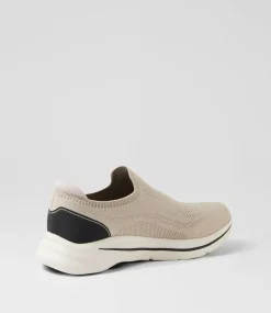 SKECHERS Sneakers-Go Walk 8 Slip On Taupe Knit Sneakers