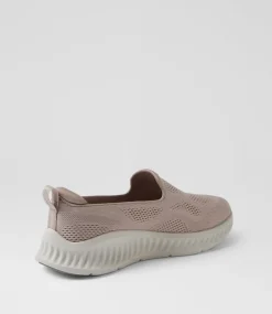 Women SKECHERS Sneakers-Go Walk Now Taupe Mesh Sneakers