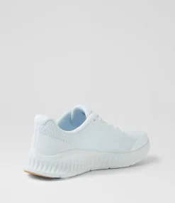 Women SKECHERS Sneakers-Go Walk Now White Fabric Sneakers