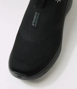 SKECHERS Sneakers-Gowalk 7 Easy On 2 M Black Knit Sneakers