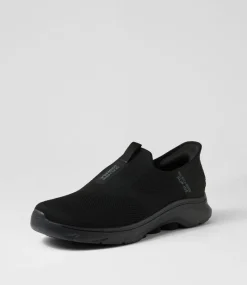 SKECHERS Sneakers-Gowalk 7 Easy On 2 M Black Knit Sneakers