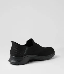 SKECHERS Sneakers-Gowalk 7 Easy On 2 M Black Knit Sneakers