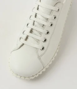 Women SUPERSOFT Comfort|Sneakers-Gracin White Leather Sneakers