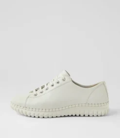 Women SUPERSOFT Comfort|Sneakers-Gracin White Leather Sneakers