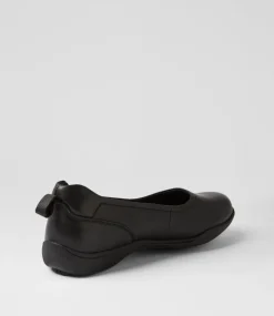 Women COLORADO Comfort|Flats-Grand Black Leather Flat Shoes