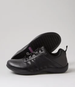 Women COLORADO Comfort|Sneakers-Greer Black Leather Sneakers
