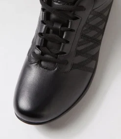 Women COLORADO Comfort|Sneakers-Greer Black Leather Sneakers