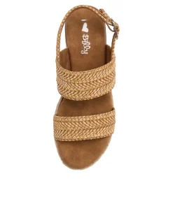 Women I LOVE BILLY Espadrilles|Sandals-HALLA CINNAMON SYN RAFFIA