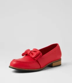 Women I LOVE BILLY Flats-Hallue Red Flat Shoes