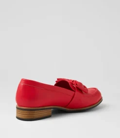 Women I LOVE BILLY Flats-Hallue Red Flat Shoes