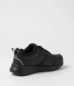 CLARKS Sport School Shoes|Junior School Shoes-Happen Jnr Lace E Black Sneakers