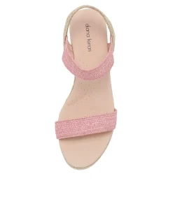 Women DIANA FERRARI Espadrilles|Wedges-Havan Blush Weave Elastic Espadrilles