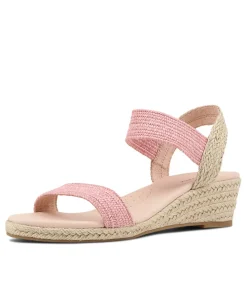 Women DIANA FERRARI Espadrilles|Wedges-Havan Blush Weave Elastic Espadrilles