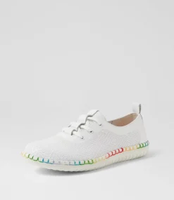 Women COLORADO Comfort|Sneakers-Hello White Leather Sneakers