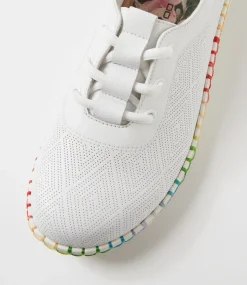 Women COLORADO Comfort|Sneakers-Hello White Leather Sneakers