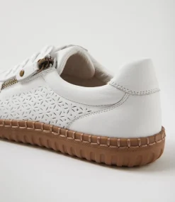 Women COLORADO Comfort|Sneakers-Hey White Gum Leather Sneakers