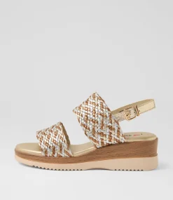 Women I LOVE BILLY Heels|Sandals-Hikine Metallic Multi Sandals