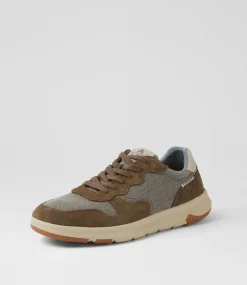 COLORADO Sneakers|Casuals-Hinz Taupe Suede Sneakers