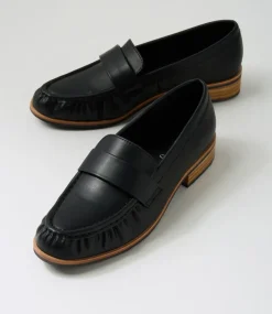 Women I LOVE BILLY Flats-Hirtues Black Flat Shoes