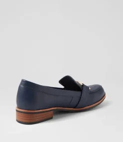 Women I LOVE BILLY Loafers|Flats-Hisho Navy Loafers